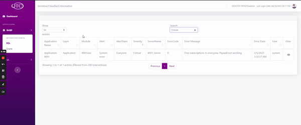 QTC Dashboard